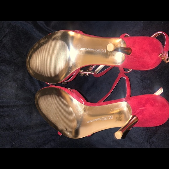 Ruby Red Sandals - Picture 4 of 5